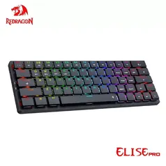 Teclado Mecânico sem fio REDRAGON Elise Pro K624P 