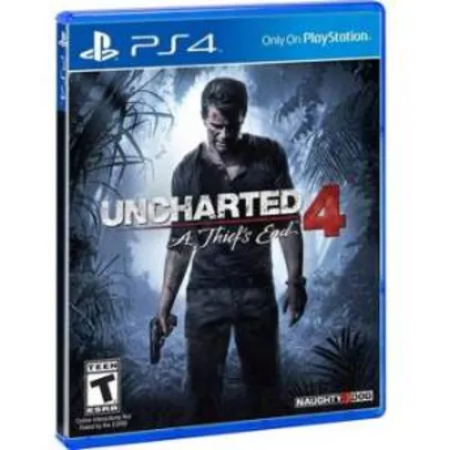 Jogo Uncharted 4 A Thief's End Ps4 - R$80
