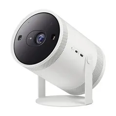 Projetor Smart Portátil Samsung The Freestyle, de 30 a 100 Polegadas, LED, 230 Lumens, HDMI, Branco - SP-LSP3BLAXZD