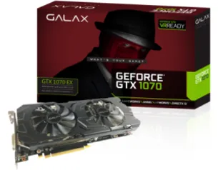 Galax GTX 1070 EX por R$1661