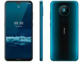 [Cliente Ouro] Smartphone Nokia 5.3 128GB Verde ou Preto 4G Octa-Core | R$1.208,07