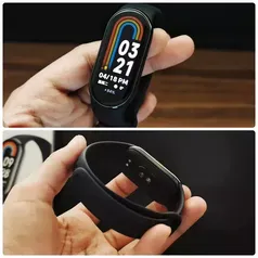 Xiaomi Mi Band 8 inteligente pulseira 7 cores amoled tela 