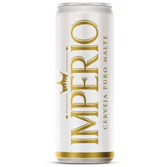 Cerveja Império Pilsen Lata 350ml Pack - 12 Unidades