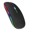 Product image Mouse Recarregável Sem Fio Wireless Led Rgb Ergonômico