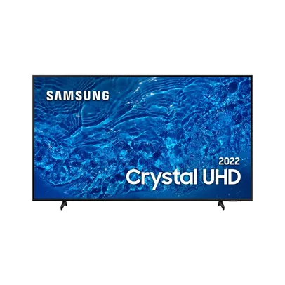 Smart TV Samsung 70" Crystal UHD 4K UN70BU8000GXZD 2022 Painel Dynamic Crystal Color