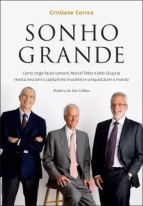 Livro Sonho Grande - Cristiane Correia | R$ 39