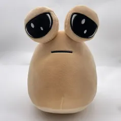 [Taxa inclusa] Boneco pelúcia Pou com enchimento de algodão - 20cm