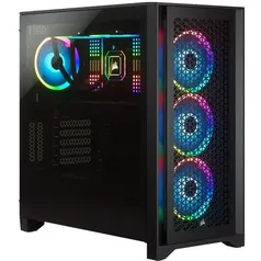 Gabinete Corsair 4000D Airflow - Preto