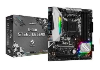 Placa Mãe b450m Steel Legend | R$759