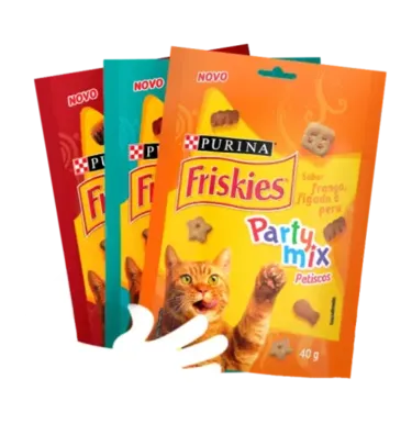 [ Todo o Brasil ] Amostra Grátis Friskies Party Mix® | Eu Quero Nestlé