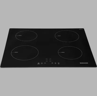 Fogão de Mesa Cooktop de Indução 4 Zonas de Aquecimento Suggar 