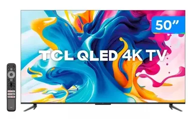 Smart TV 50” 4K TCL C645 Wi-Fi Bluetooth