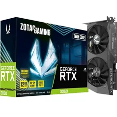 Placa De Vídeo Geforce RTX 3060 OC, 12GB, Twin Edge, GDDR6, Zotac - ZT-A30600E-10M