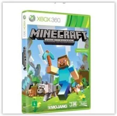 [Walmart] Jogo Xbox 360 Minecraft Edition por R$ 39