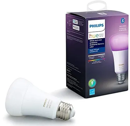 Philips Hue White & Color Ambiance Lâmpada base E27 110V