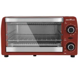 Forno Elétrico Britânia BFE 10 Litros Vermelho - R$114