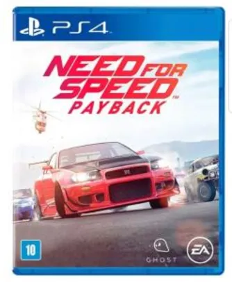 Need for speed payback PS4 - R$38