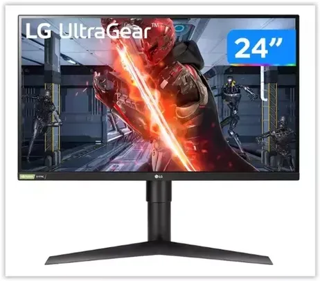 Monitor Gamer 75Hz Full HD 23,8” LG 24ML600M-B