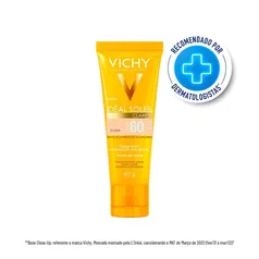 Vichy Protetor Solar Facial Ideal Soleil Clarify Cor Clara 40g