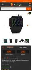 Teclado Mecânico Gamer Redragon IDA K583 RGB, Switch Outemu Blue, Black R$99