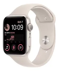 Apple Watch Se 2 Geração Gps 40mm Starlight Alumínio 