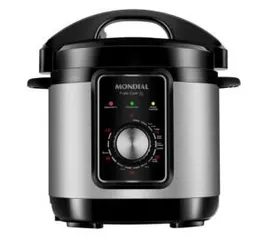 Panela de Pressão Elétrica Mondial PE-47 Pratic Cook 3L - Inox