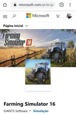 [Grátis] Farm Simulator 16