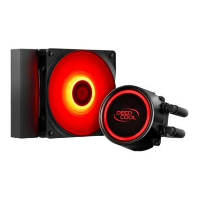 Water Cooler DeepCool Gammaxx L120T, LED Red 120mm, Intel-AMD | R$ 255
