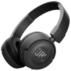 Fone de Ouvido Supra Auricular Com Microfone Bluetooth JBL T450 Preto - R$152,10