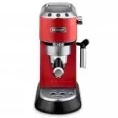 Máquina de Café Expresso Delonghi Dedica DeLuxe EC680R 1450W 127V vermelha