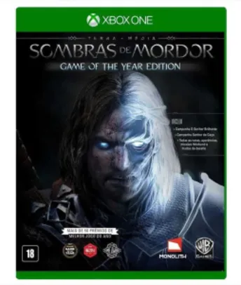 Middle-earth: Shadow of Mordor ( Game of the Year Edition, vem Todas DLC ) - Xbox One - R$ 53,99