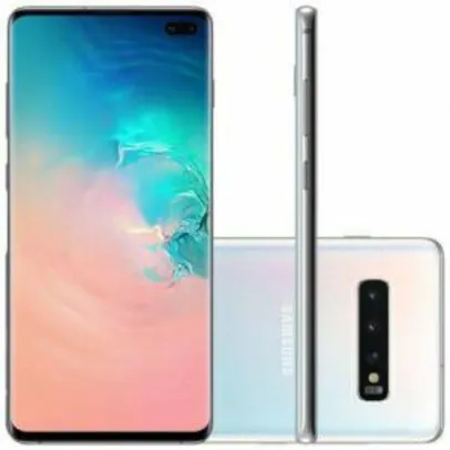 Samsung Galaxy S10+ Dual SIM 128 GB branco-prisma 8 GB RAM - R$2449