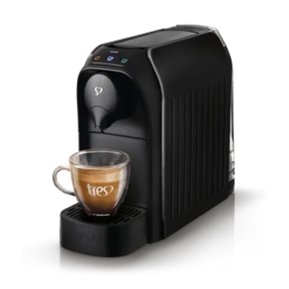 Cafeteira Espresso Passione Preta Automática - TRES 3 Corações