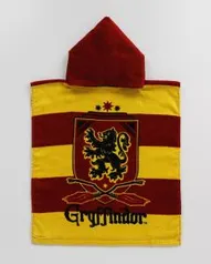 Toalha de Banho Poncho Capuz Harry Potter - R$29,90