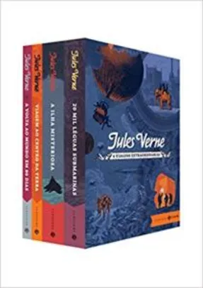 Box Viagens Extraordinárias: Edição comentada e ilustrada (Jules Verne)