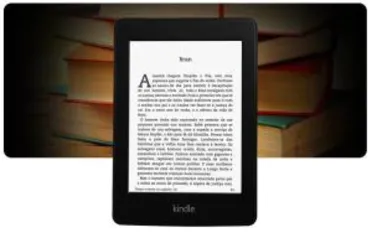 E-Reader Kindle Paperwhite, Wi-Fi, 4GB Preto AO0456 - R$ 360