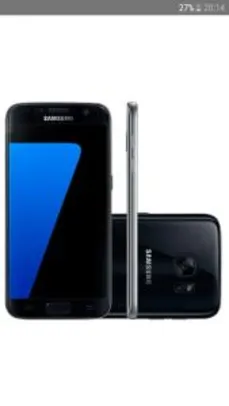 Smartphone Samsung Galaxy S7 Android 6.0 Tela 5.1" 32GB 4G Câmera 12MP - Preto - R$1.799