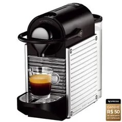 Cafeteira Expresso Nespresso, Pixie Steel - C60 - R$ 229