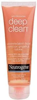 [Prime] Neutrogena Sabonete Facial Deep Clean Grapefruit, Neutrogena, 80 g