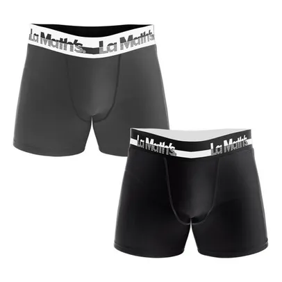 Kit 2 Cuecas Boxer Masculina Atacado Lisa Básica Microfibra