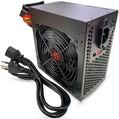 Foto do produto Fonte De Alimentação Computador Pc Cpu 500W 110V 230V Atx 5a