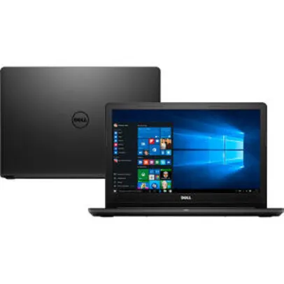 [R$2.159 AME] Notebook Dell Inspiron I15-3567-A50P Core i7 8GB 2TB 15,6" | R$2.699