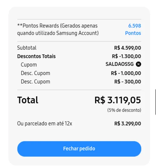 Imagen na descrição da promoção