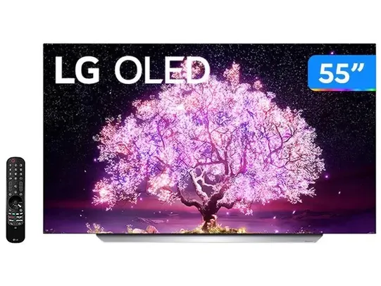 Smart TV 55” 4K UHD OLED LG OLED55C1PSA | R$ 5794