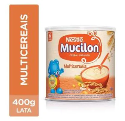 Cereal Infantil, Multicereais, Mucilon, 400g ( Recorrência e min.2) | R$6