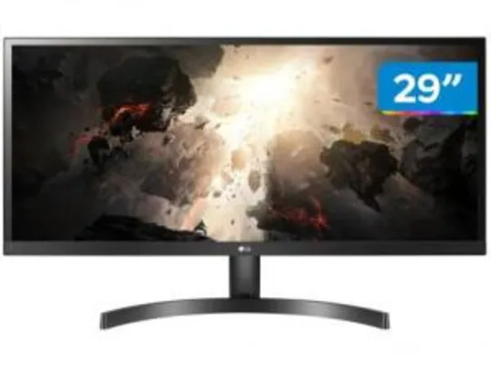 Monitor para PC LG 29WK500 29” Full HD - 2 HDMI IPS - R$1234