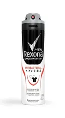 Desodorante Aerosol Antibacteriano + Invisible - Rexona - 150ml