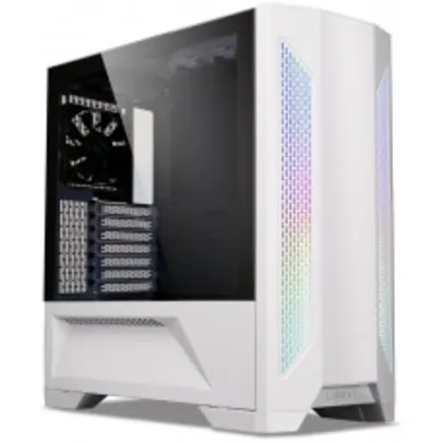 Gabinete Gamer Lian Li Lancool II RGB, Mid Tower, Vidro Temperado, White, Sem Fonte, Com 3 Fans