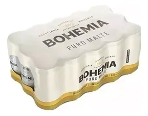 Cerveja Bohemia Lata 269ml Com 15 Unidades