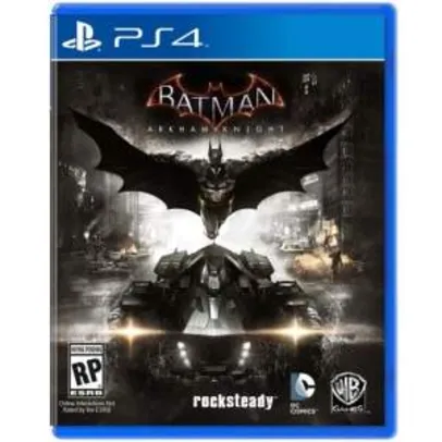 Saindo por R$ 72: [PSN] Batman Arkham Knight - PS4 - R$72 | Pelando